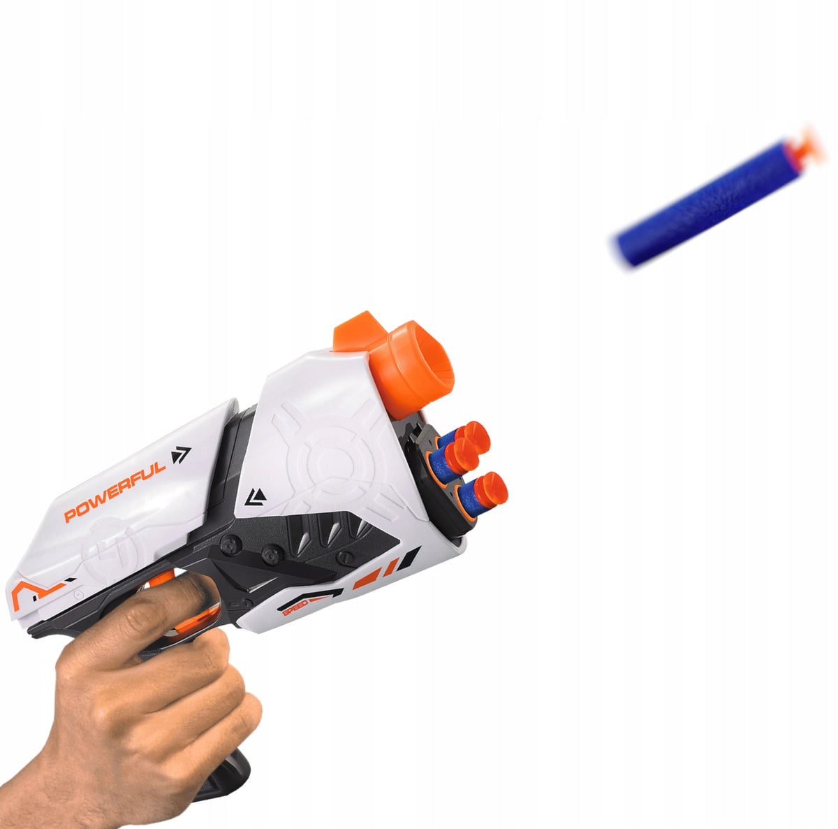 ARROW LAUNCHER EVA FOAM ARROW GUN WITH CARTRIDGES 5 ARROWS Packaging status original