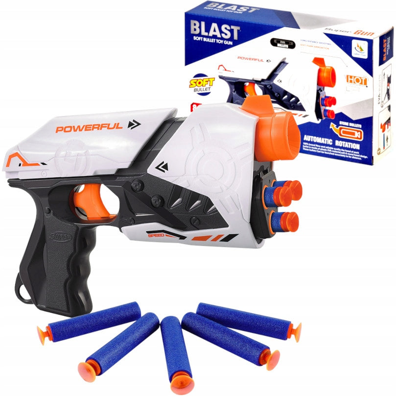 ARROW LAUNCHER EVA FOAM ARROW GUN WITH CARTRIDGES 5 ARROWS
