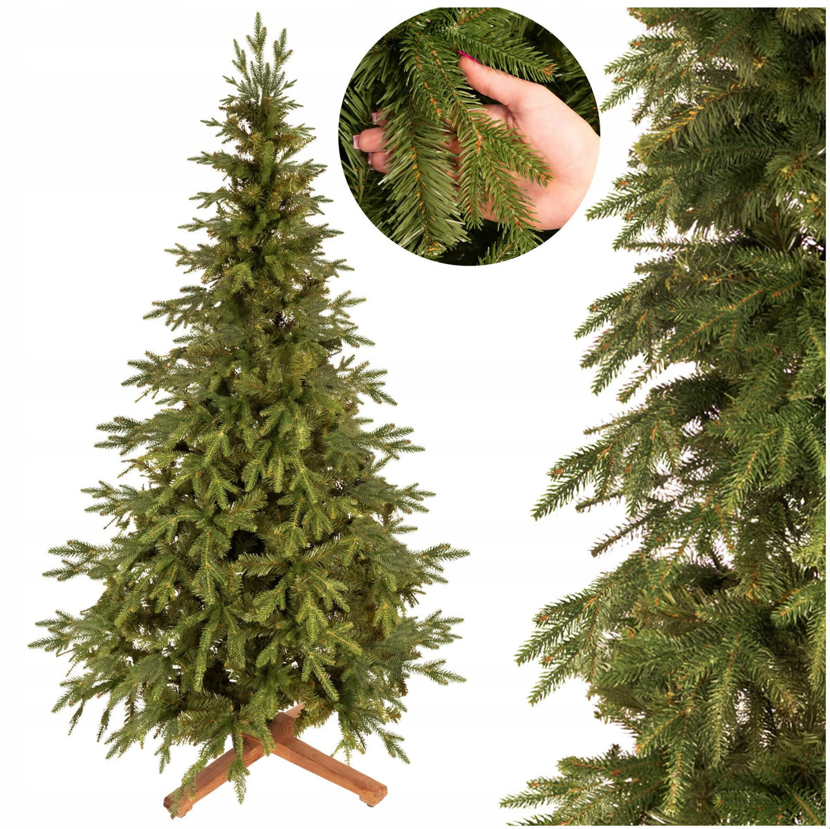 ARTIFICIAL CHRISTMAS TREE HIMALAYAN SPRUCE ROYAL TREES PREMIUM 210 cm DENSE +FREEBIE