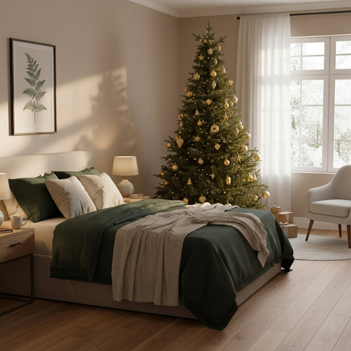ARTIFICIAL CHRISTMAS TREE HIMALAYAN SPRUCE ROYAL TREES PREMIUM 240 cm DENSE +FREEBIE Packaging status original