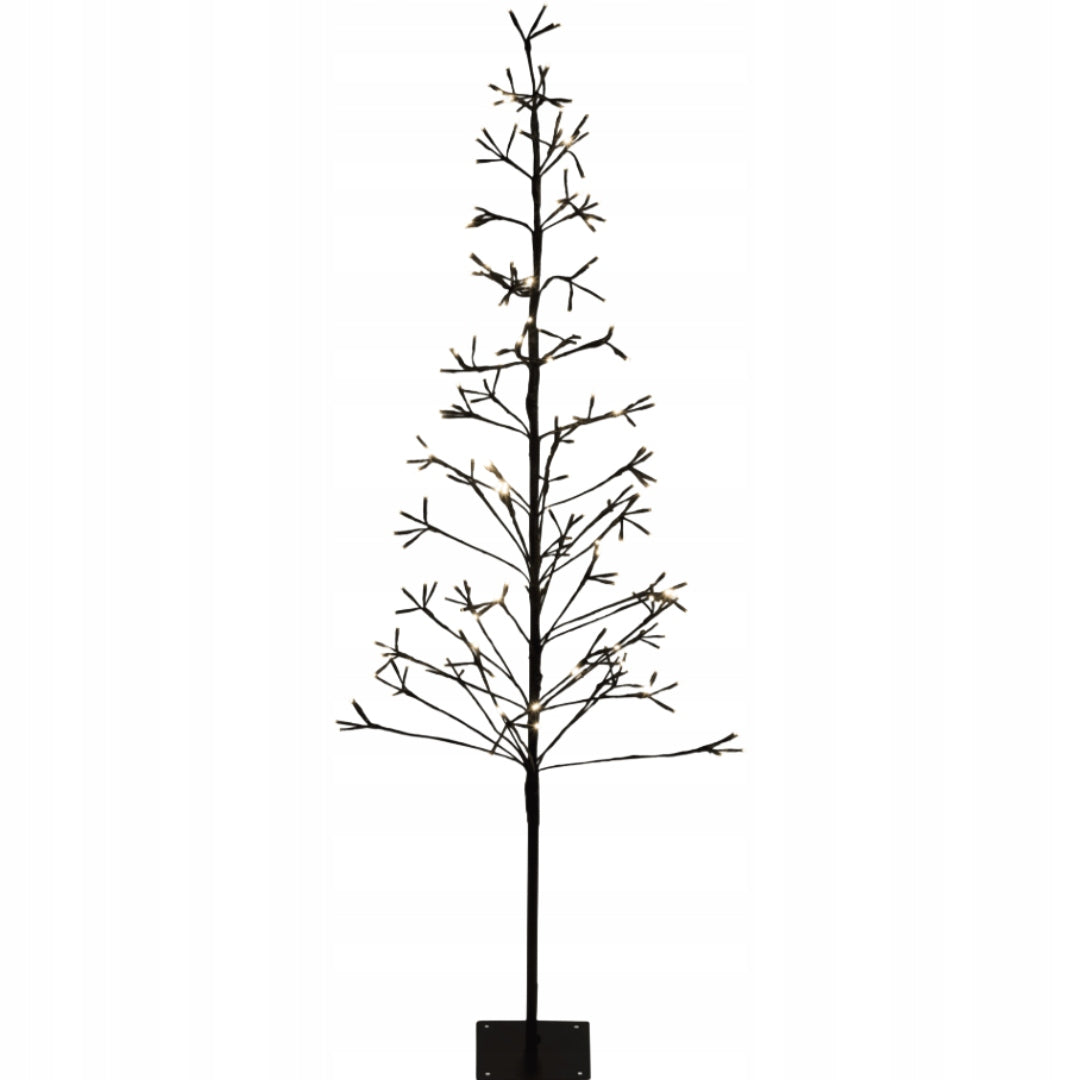 ARTIFICIAL CHRISTMAS TREE LED OUTDOOR GARDEN ILLUMINATION LIGHT 150CM FOR TERRACE Brand no brand
