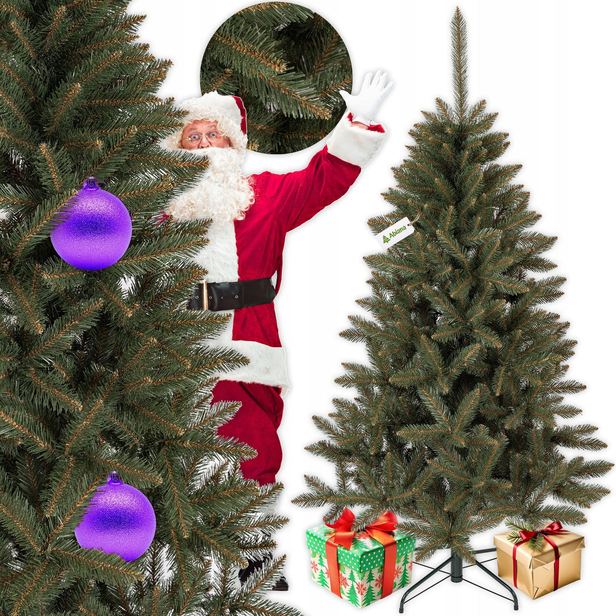 ARTIFICIAL CHRISTMAS TREE LIKE LIVE CAUCASIAN SPRUCE 180 CM made in Poland