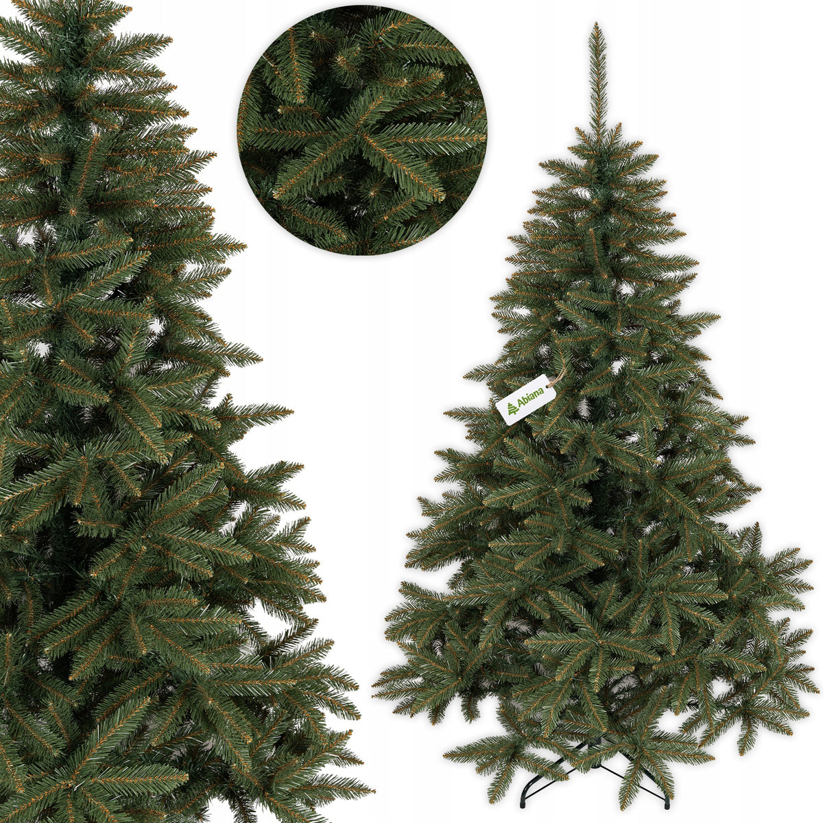 ARTIFICIAL CHRISTMAS TREE LIKE LIVE CAUCASIAN SPRUCE 220 CM DENSE made in Poland Packaging status original