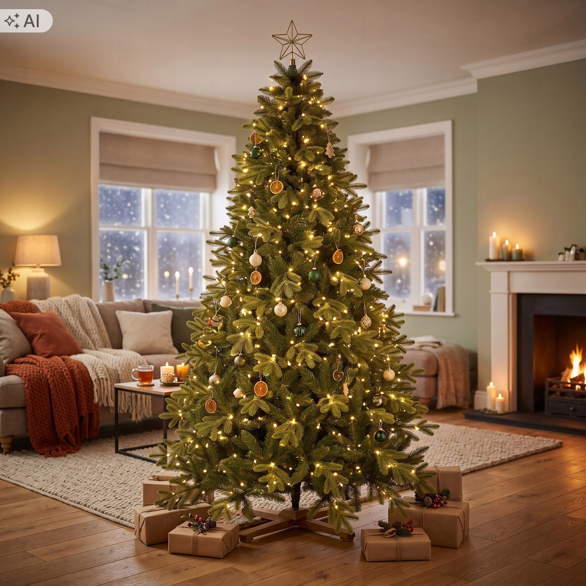ARTIFICIAL CHRISTMAS TREE PE 240 cm LIKE LIVE SIBERIAN SPRUCE ROYAL TREES +FREEBIE Packaging status original