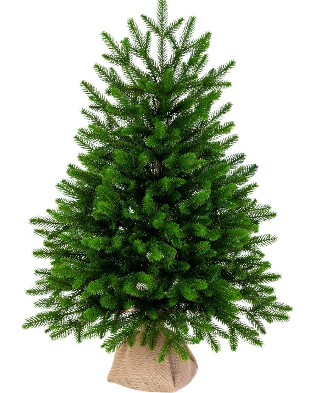 ARTIFICIAL CHRISTMAS TREE SPRUCE THICK 65cm LIKE ALIVE 100% PE