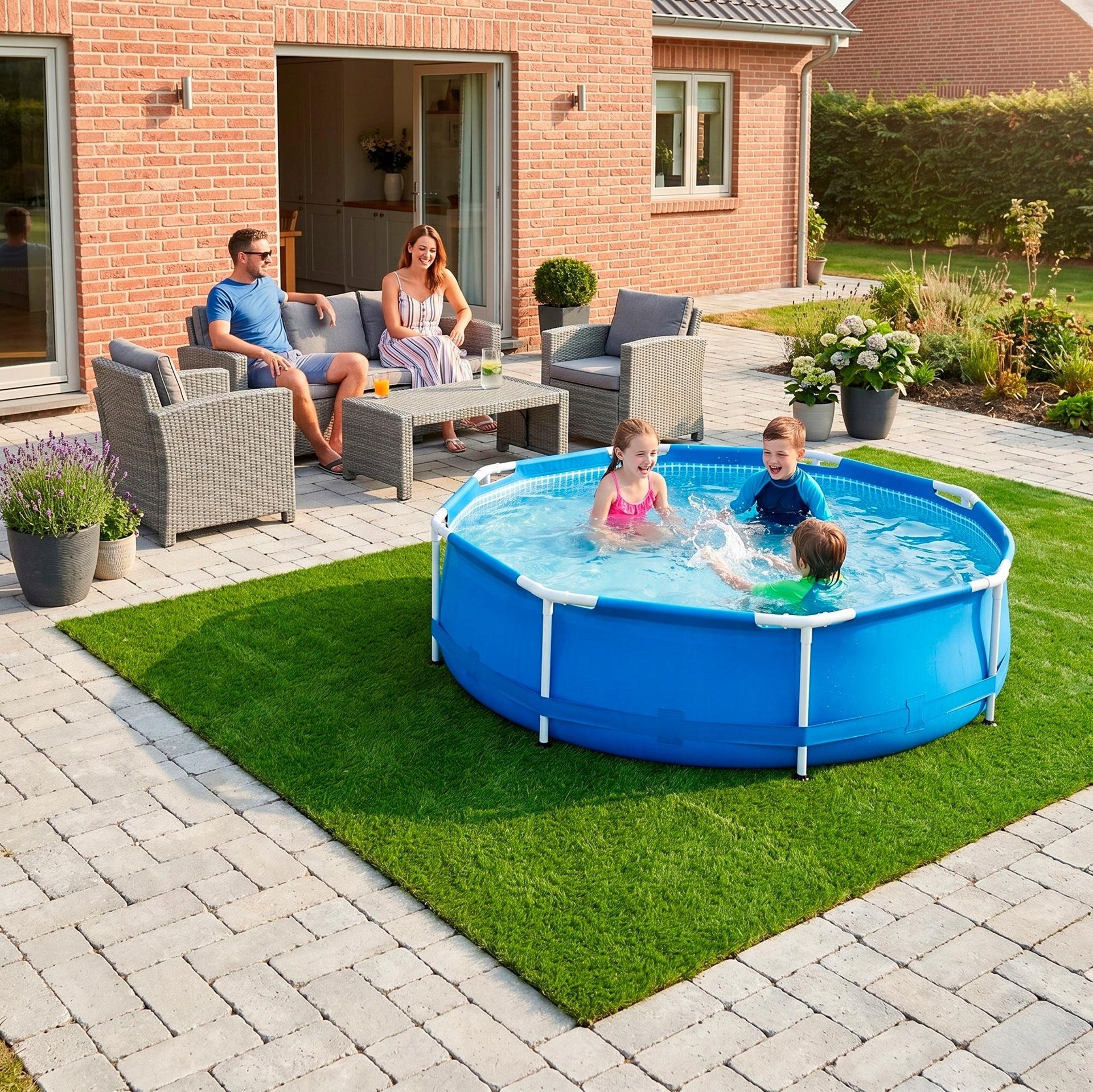 ARTIFICIAL GRASS 20mm GREEN ROLL CARPET 1x5 M BALCONY TERRACE GARDEN Sales unit unit