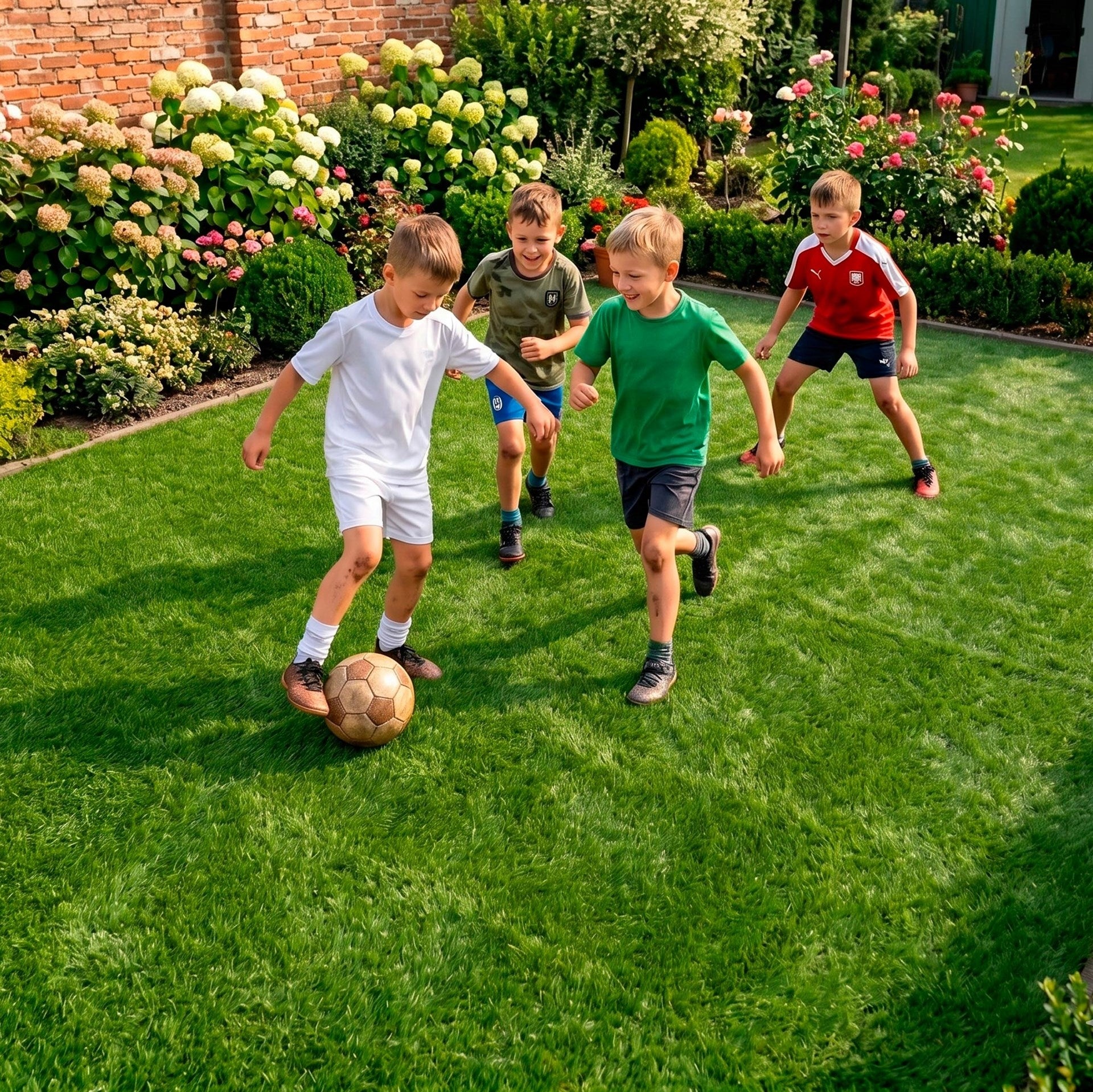 ARTIFICIAL GRASS 32mm GREEN ROLL CARPET 2x5 M BALCONY TERRACE GARDEN Packaging status original