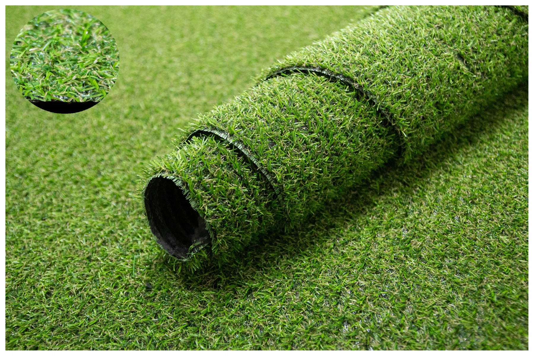 ARTIFICIAL GRASS FOR TERRACE BALCONY UNDER THE POOL 15mm GREEN SPECTRUM 200x200 cm