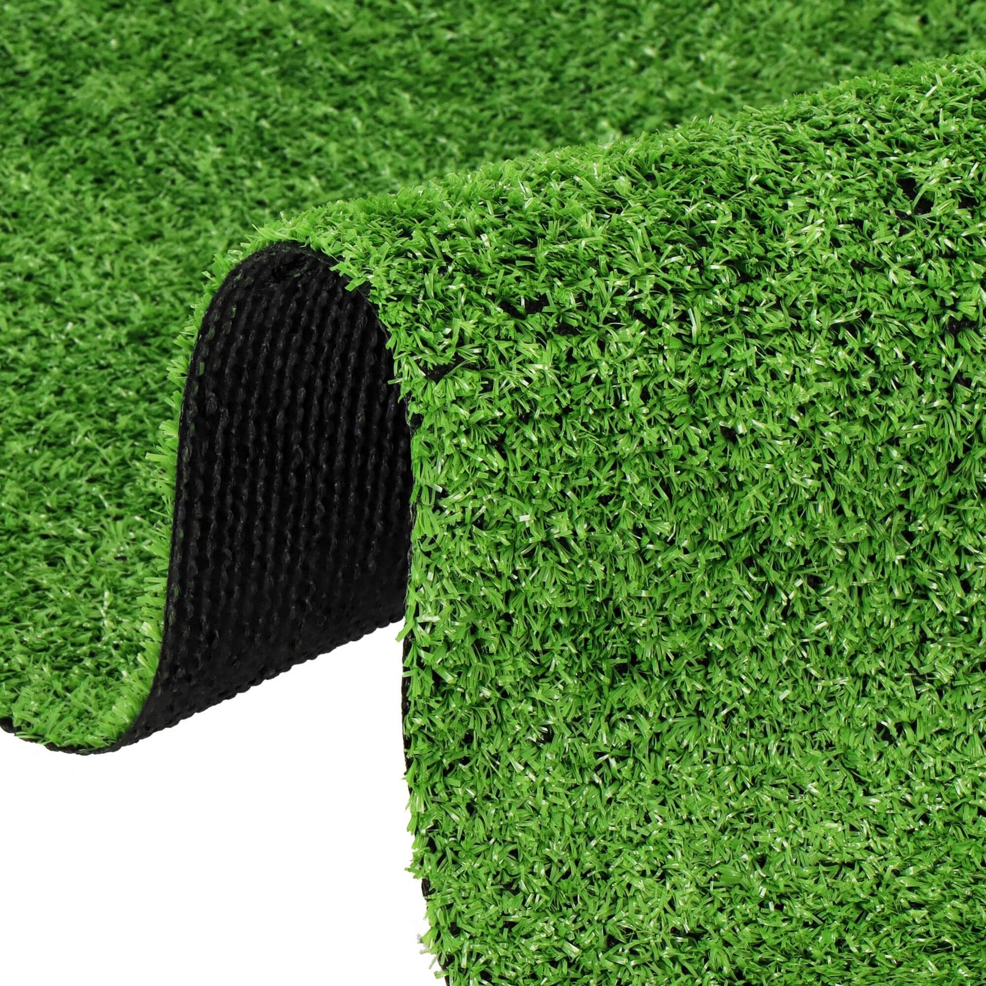 ARTIFICIAL GRASS GREEN 7mm DENSE CARPETING FOR TERRACE BALCONY PITCH 3m x 1mb Packaging status original