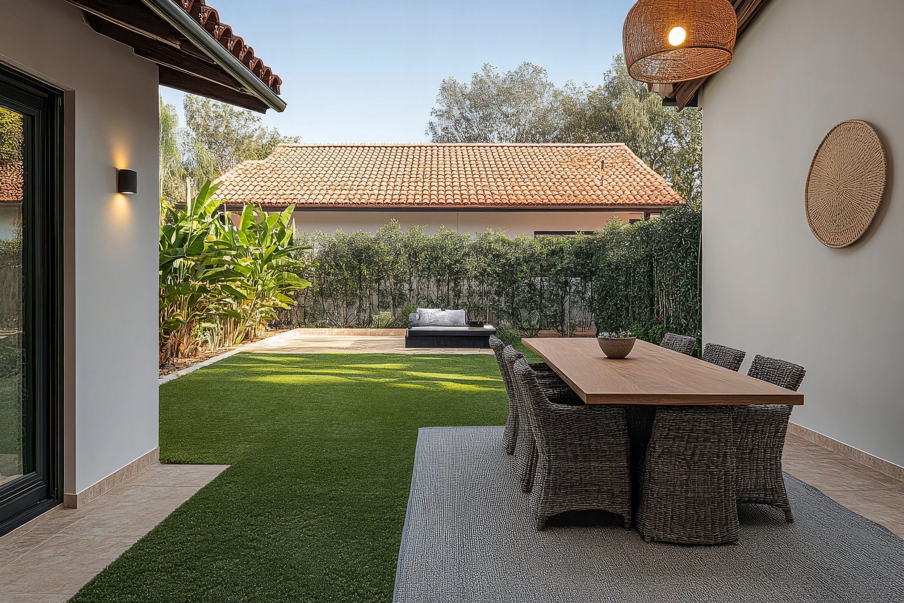 ARTIFICIAL GRASS GREEN OUTDOOR WIDTH 2,5m FOR BALCONY TERRACE TO SIZE 30mm Width 2.5 m