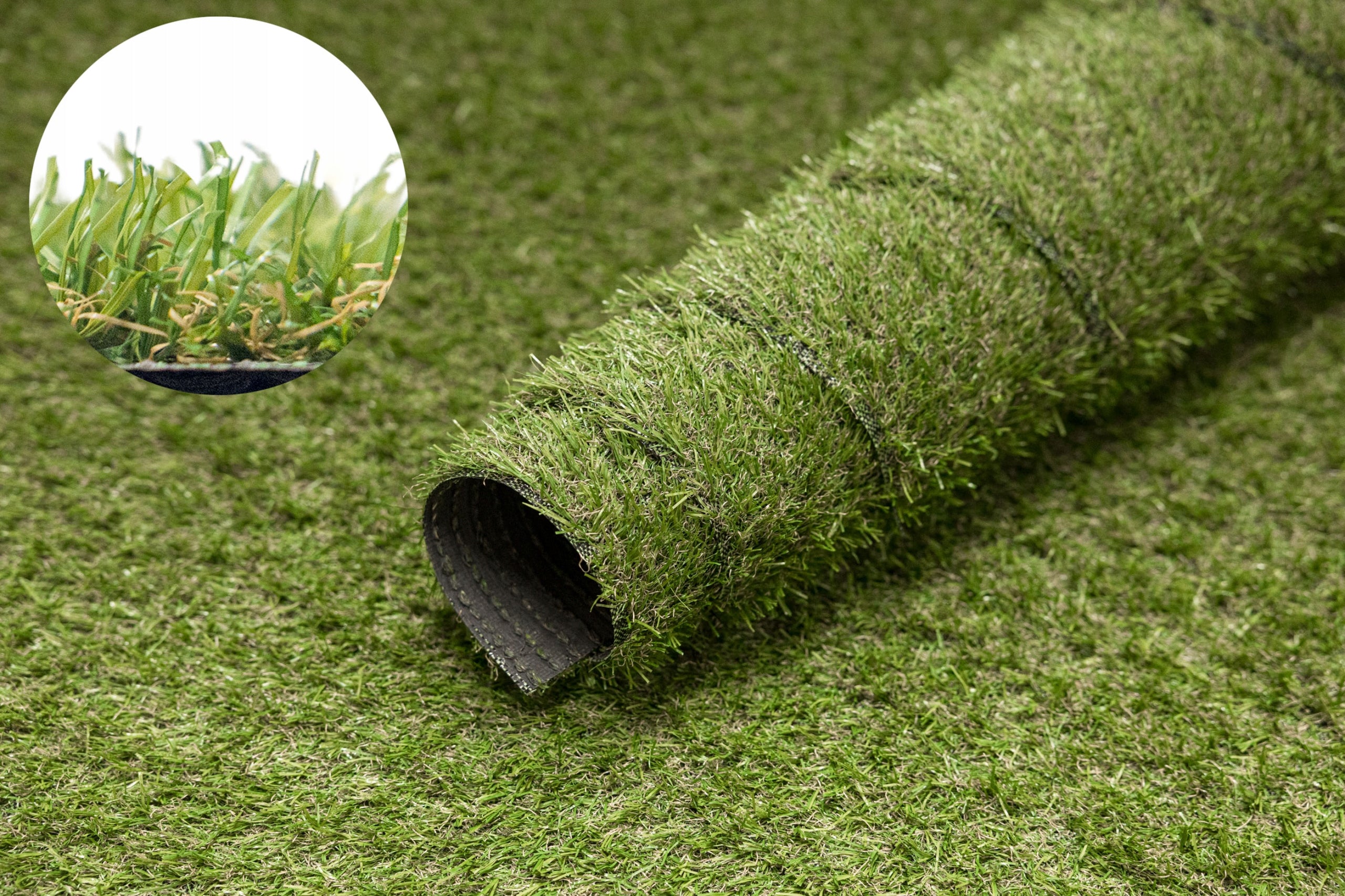 ARTIFICIAL GRASS GREEN OUTDOOR WIDTH 5m FOR BALCONY TERRACE UNDER THE POOL 21mm