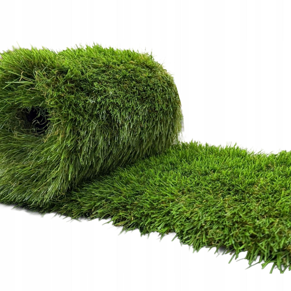 ARTIFICIAL GRASS PREMIUM THICK 45mm 4,5cm FOR BALCONY TERRACE GARDEN 2M Packaging status original