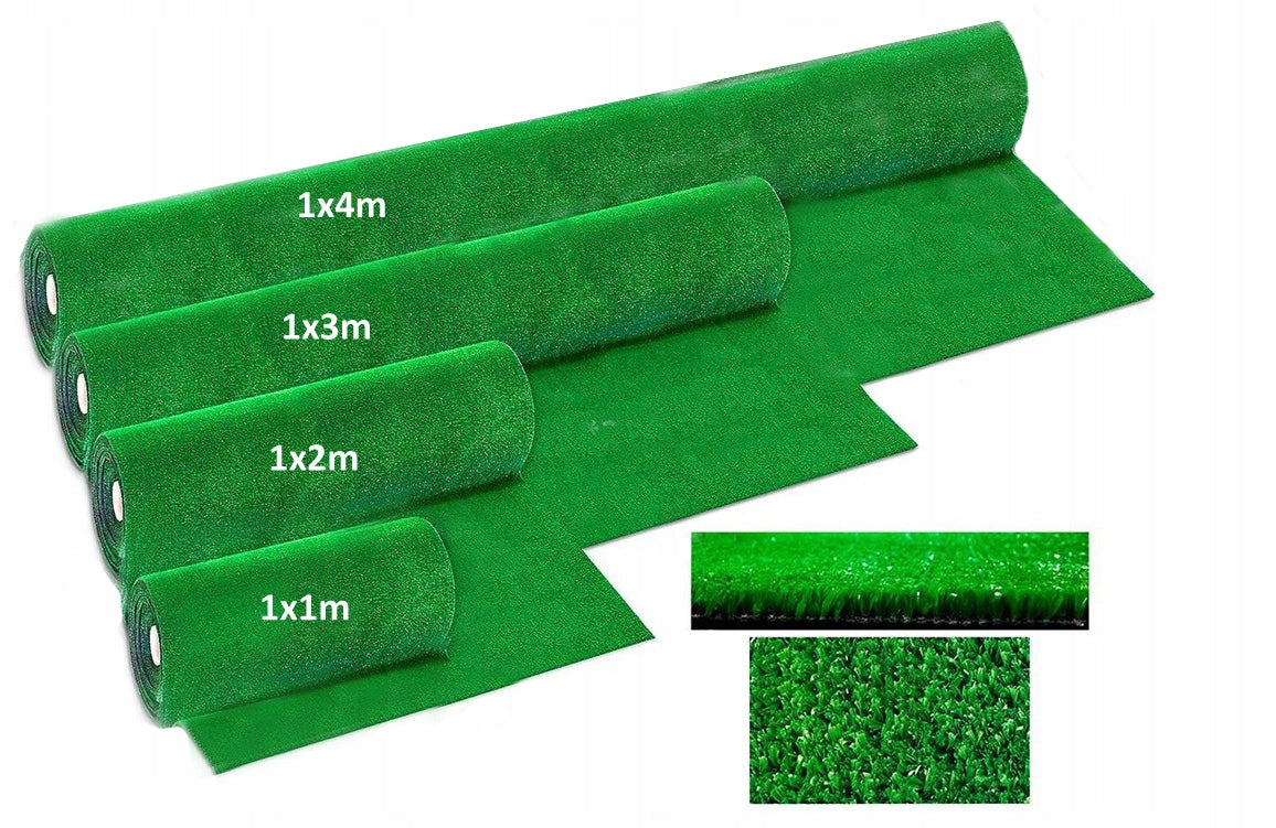 ARTIFICIAL GRASS WIMBLEDON TERRACE BALCONY GARDEN WIDTH 400 CM GREEN Width 400 m