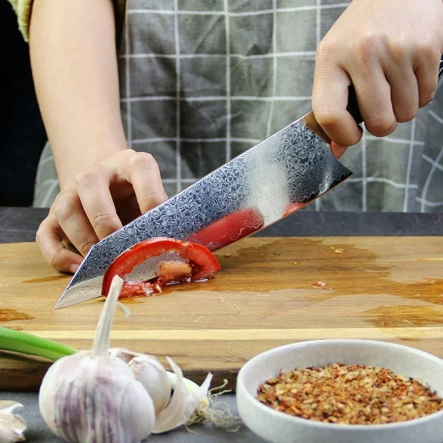 AS A GIFT JAPANESE STYLE GYUTO CHEF'S KNIFE KITAKAZE JAPAN DAMASCEN Brand KitaKaze Japan