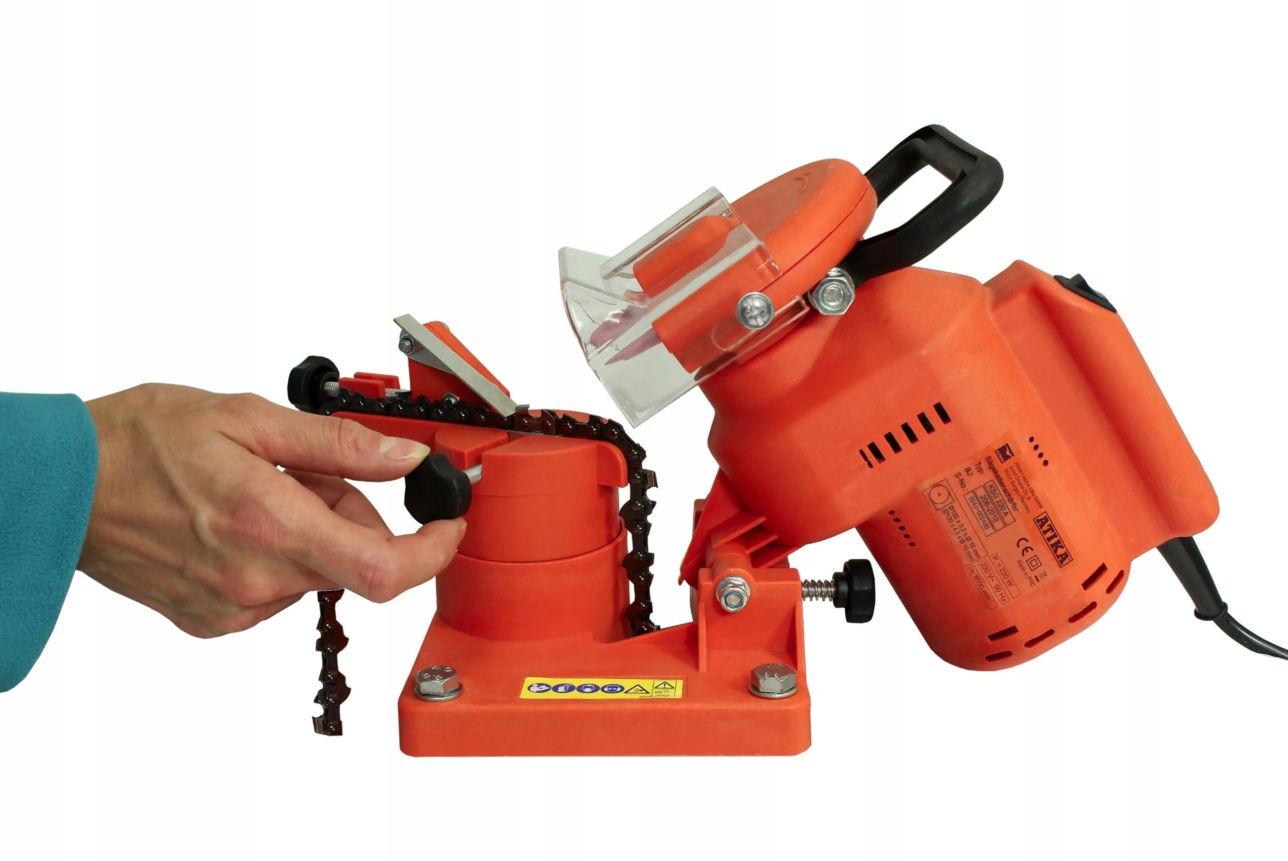 ATIKA CHAIN SHARPENER KSG 220A 302360 Power supply mains