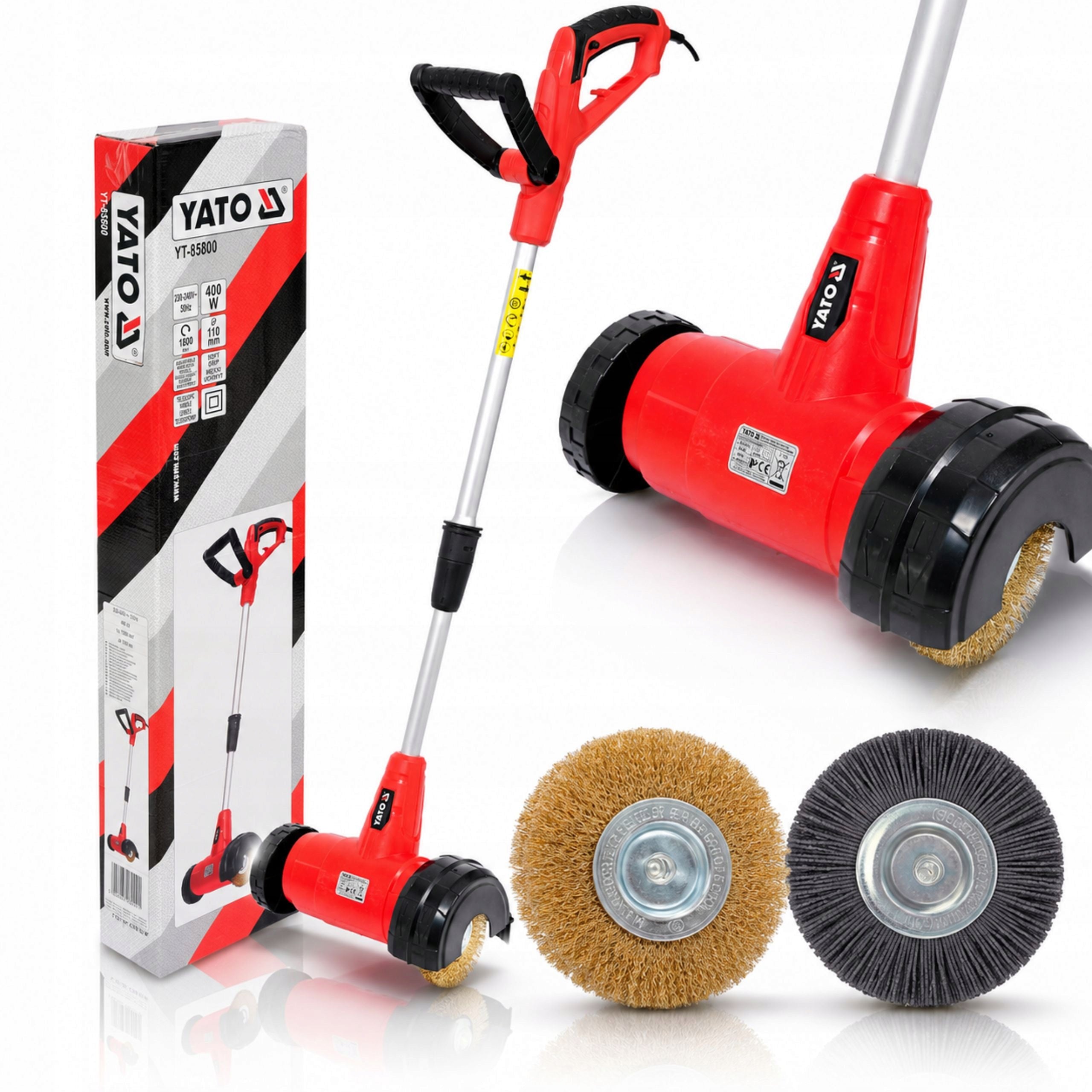 ATO WEED REMOVAL BRUSH WEEDING MACHINE 400W MOSS CUBES YT-85800
