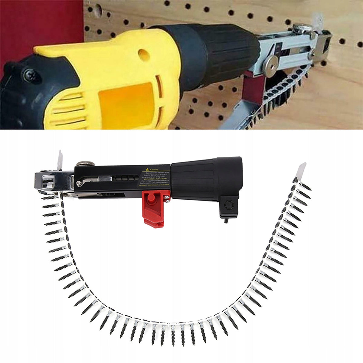 ATTACHMENT TAPE ADAPTER WITH SCREWS FOR TAPE FOR SCREWDRIVER DRILL TAPE Packaging status original