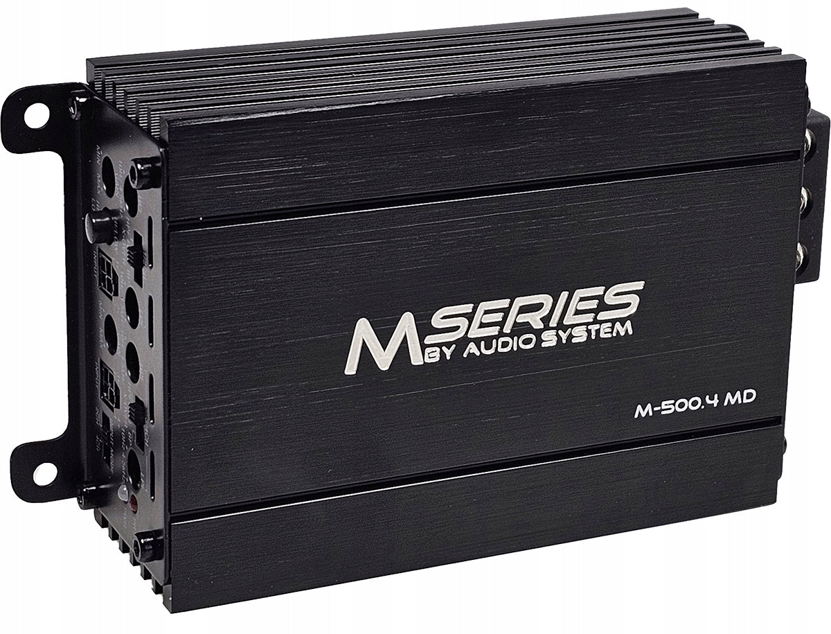 AUDIO SYSTEM M-500.4MD AMPLIFIER 4x75/125W RMS Packaging status original
