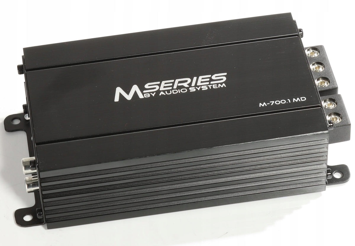 AUDIO SYSTEM M-700.1MD AMPLIFIER 1x300/500/700W RMS