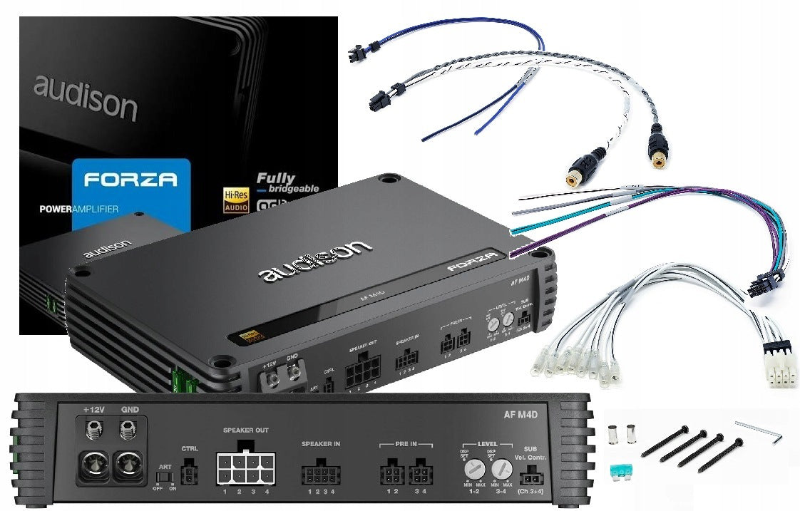 AUDISON AF M4D - 4-CHANNEL amplifier / 4x160W at 4 ohm / 1040W