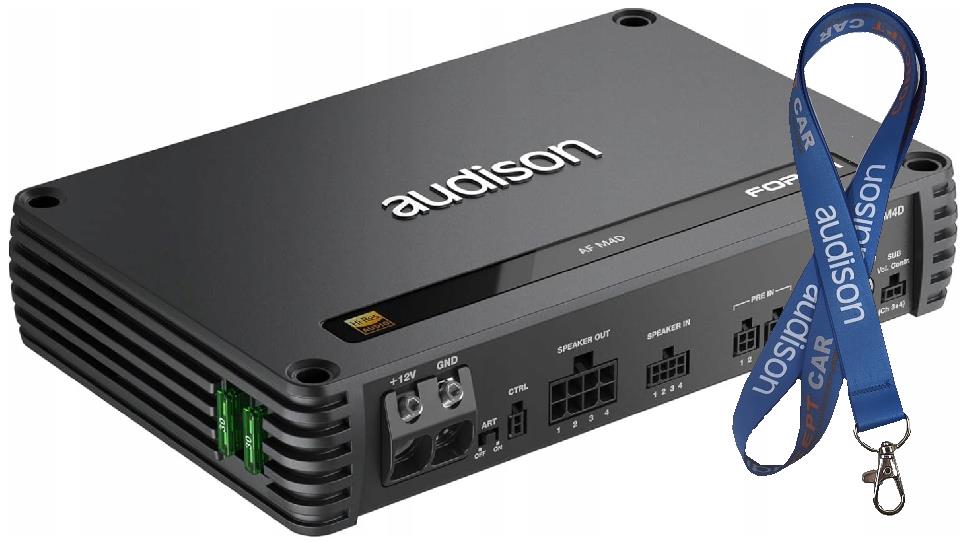 AUDISON AF M4D FORZA - 4-CHANNEL amplifier / 4x160W / 1040W + LANYARD