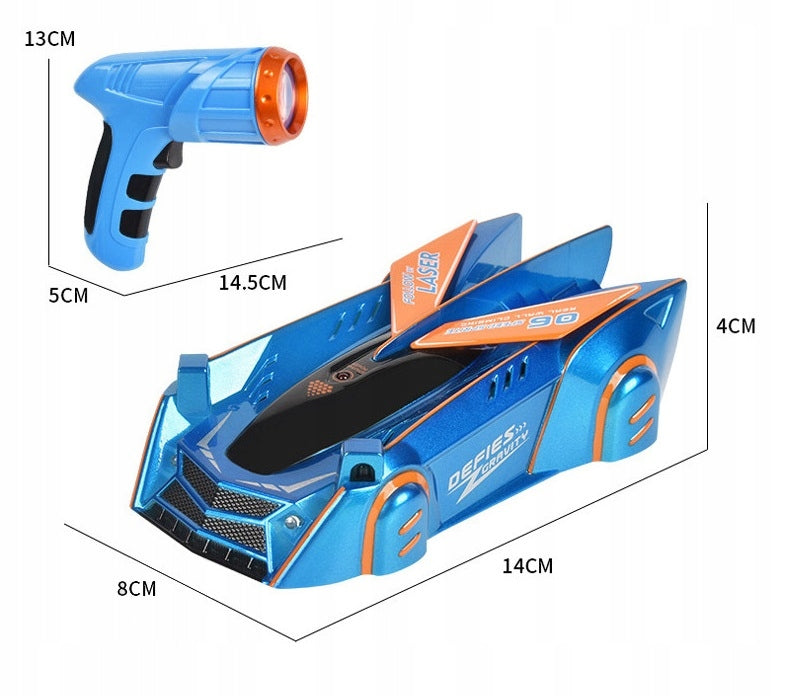 AUTO LASER CONTROLLED REMOTE CONTROL CAR FOR CHILDREN DRIVING ON THE WALL Manufacturer code 5449