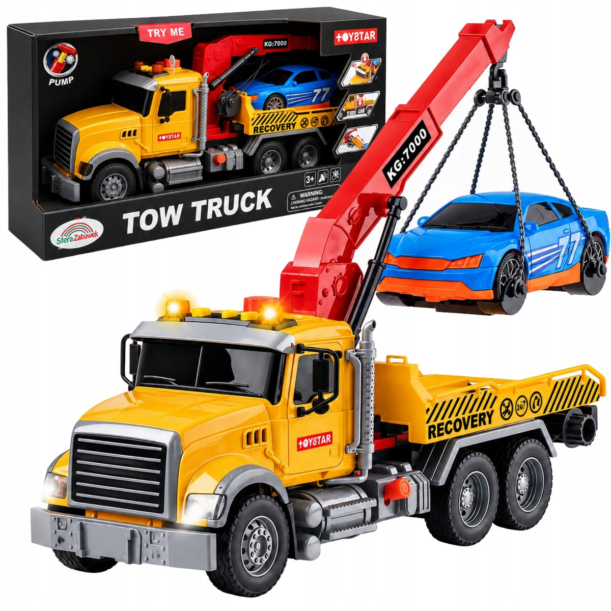 AUTO ROADSIDE ASSISTANCE CAR TOW TRUCK DRIVE TUG RUBBER WHEELS CAR TRAN