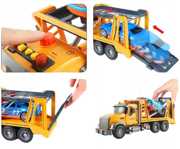 AUTO ROADSIDE ASSISTANCE TOW TRUCK TIR VEHICLE SET CAR WITH LIGHT AND SOUND EAN (GTIN) 4957566684686