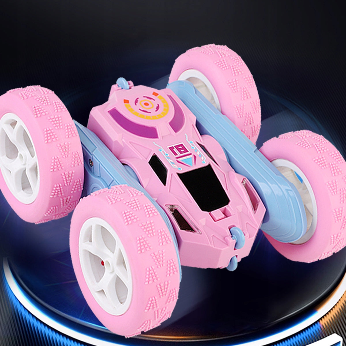 AUTO TWISTER CAR REMOTE CONTROLLED REMOTE CONTROL FOR KIDS ACROBAT Pink Kid's age 6+ years