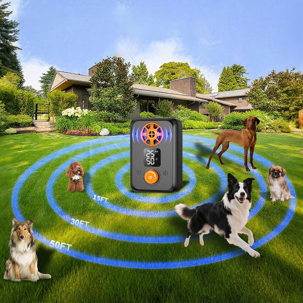 AUTOMATIC ANTI-BARKING DEVICE ULTRASONIC DEVICE 5MODE Manufacturer code obhag14qw