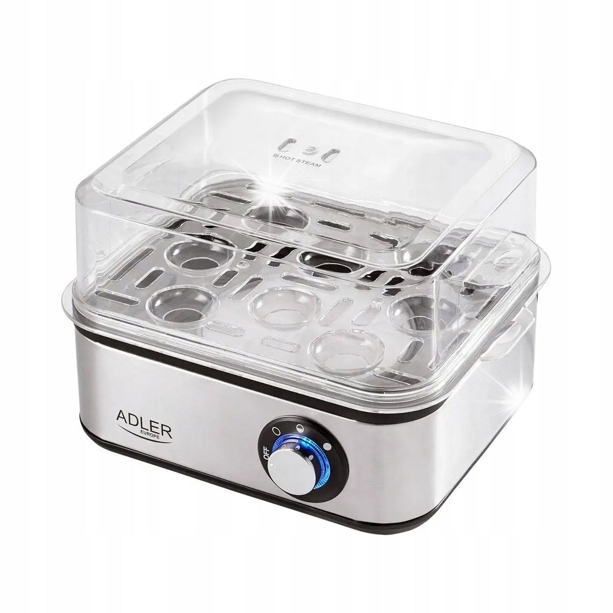 AUTOMATIC EGG COOKER 8 EGGS for Soft Hard MEASURING 800W