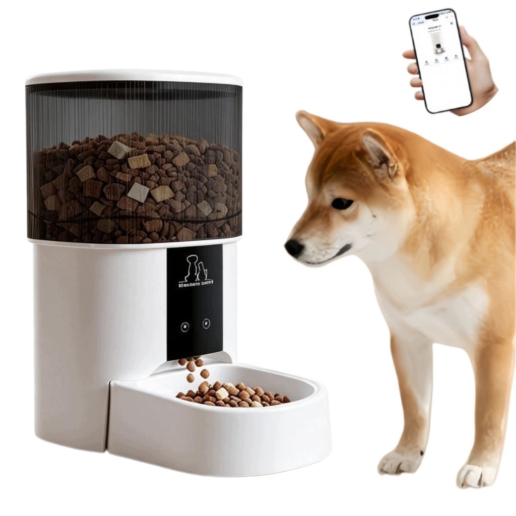 AUTOMATIC FEEDER APP Remote Control Timed Food Dispenser FOR CAT DOGS 4L