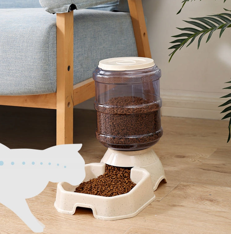 AUTOMATIC FEEDER FOR PET FOOD 3,8L GREY Brand Perfectlife