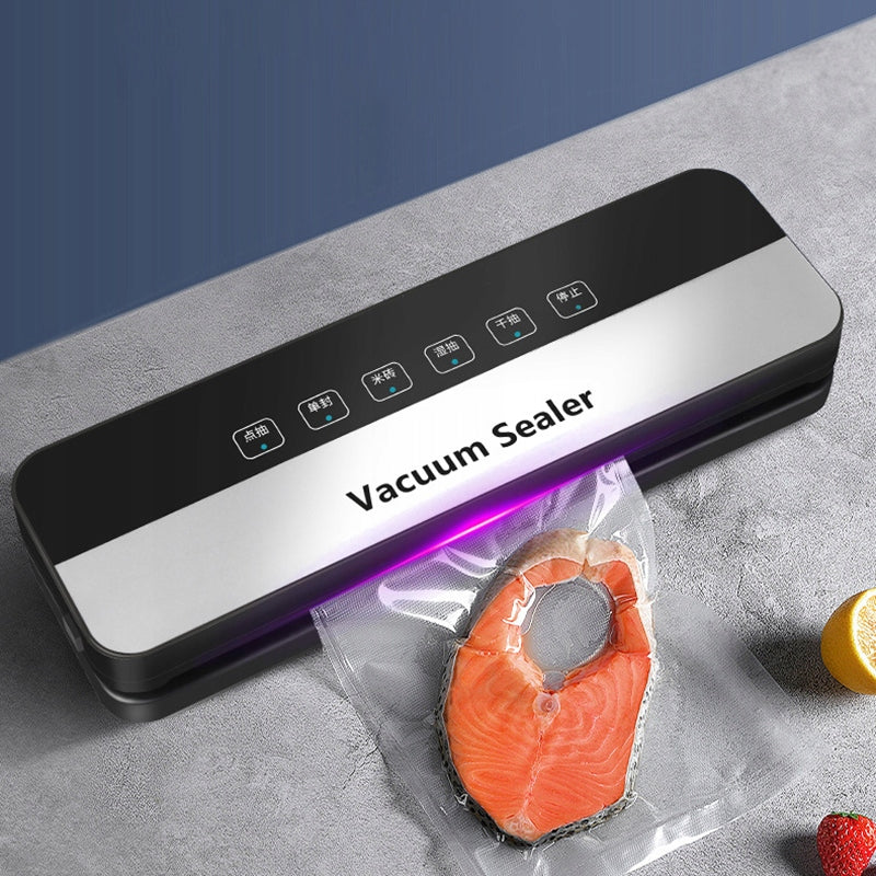 AUTOMATIC FOOD VACUUM WELDING MACHINE PACKING MACHINE + 30 BAGS 120W Manufacturer code GMC41