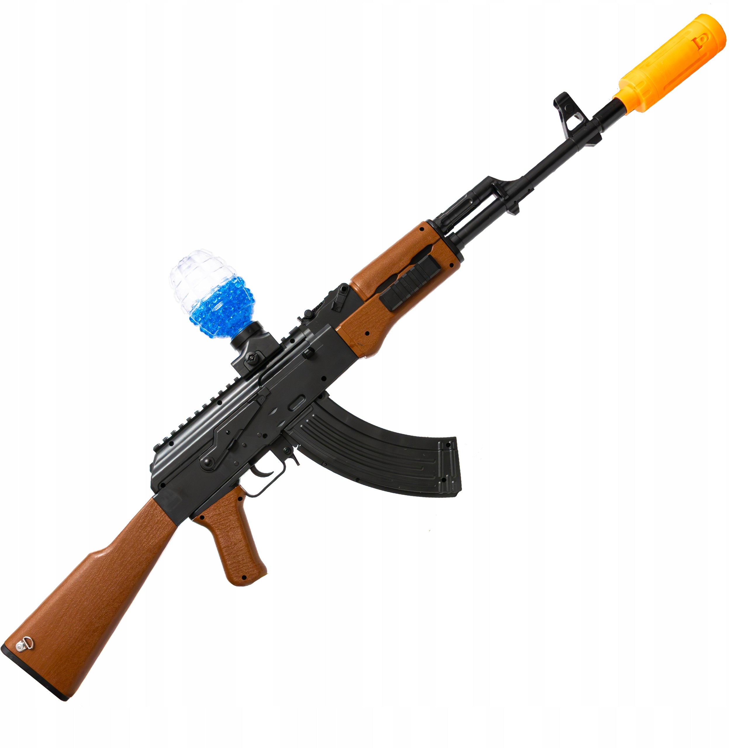 AUTOMATIC GUN RIFLE FOR WATER GEL BALLS SAFE LARGE SET Packaging status original