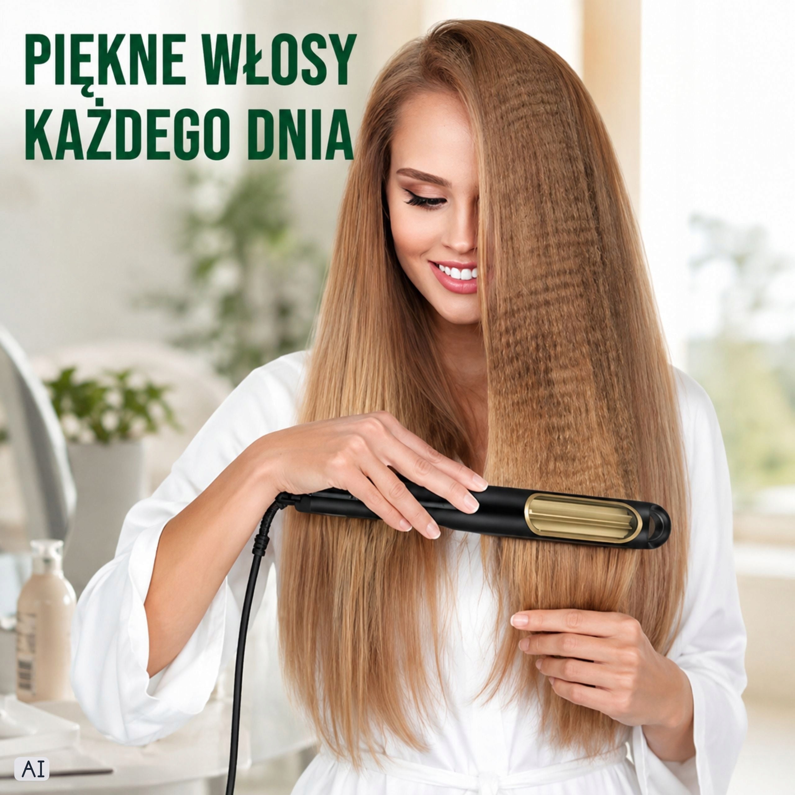 AUTOMATIC HAIR CRIMPER WITHOUT DAMAGING 36W 190-210°C Packaging status original
