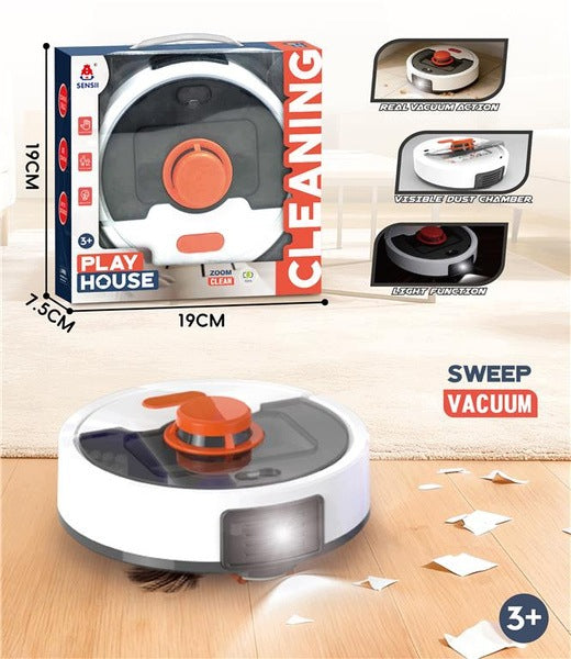 AUTOMATIC INTERACTIVE VACUUM CLEANER ROBOT CLEANING FOR CHILDREN LIGHT AGD Series K1647