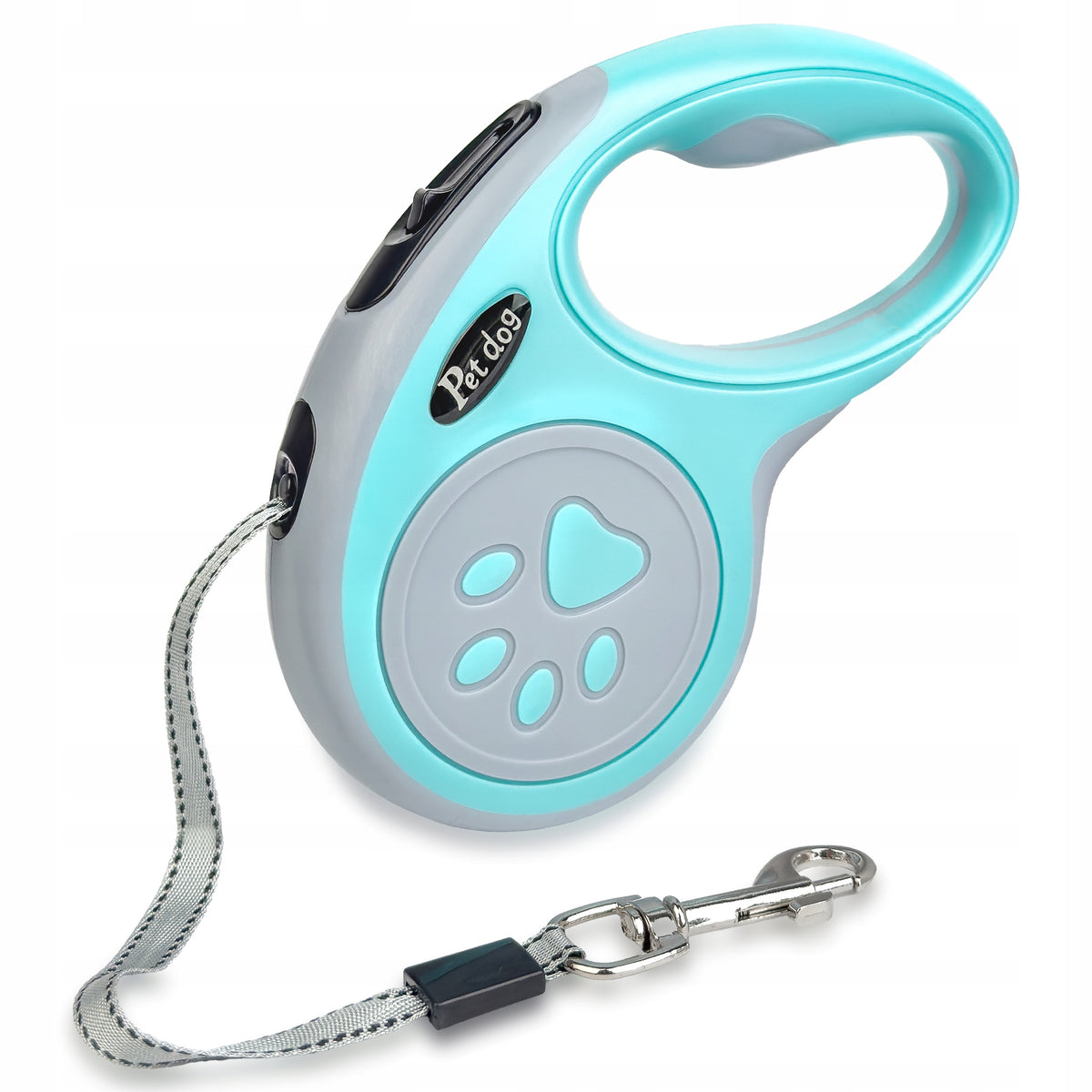 AUTOMATIC LEASH FOR CAT DOG LOCK TAPE - 5M BLUE
