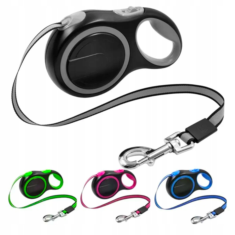 AUTOMATIC LEASH FOR DOG 5M MEDIUM SMALL WALKING LONG STRONG TAPE Manufacturer code 5904316197872