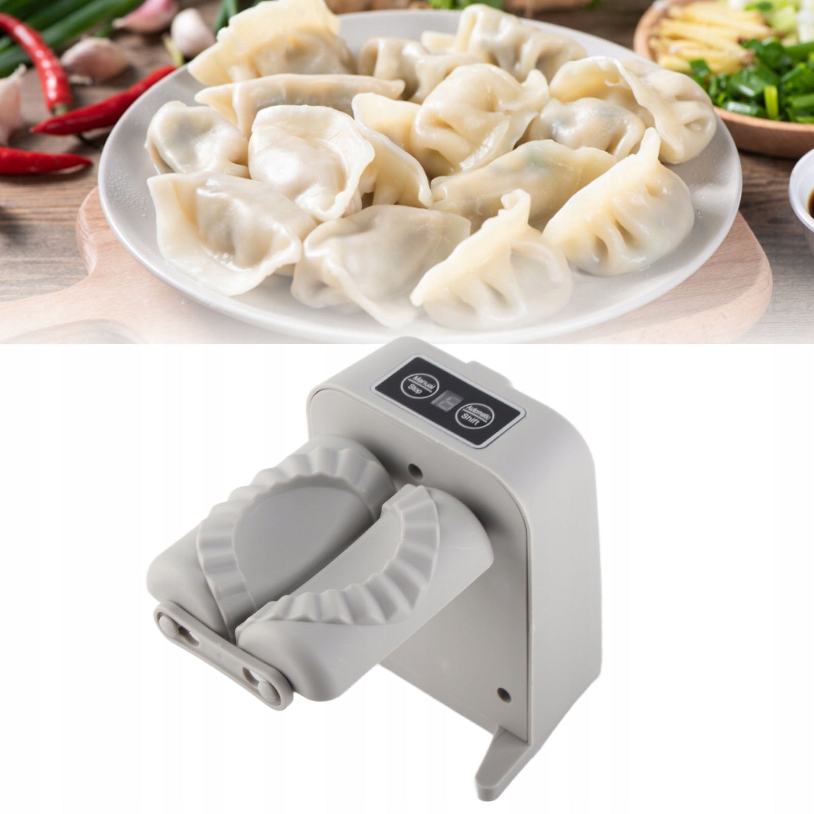 AUTOMATIC MACHINE FOR MAKING DUMPLINGS FOR THE EVENT Packaging status original