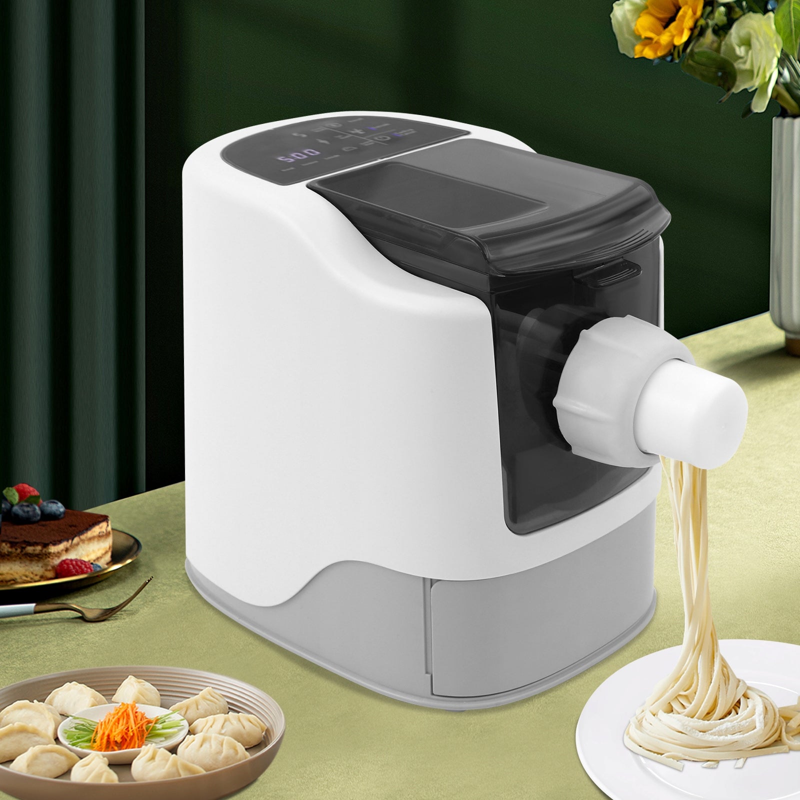 AUTOMATIC MULTIFUNCTION HOME PASTA MACHINE WITH 13 MOLDS Manufacturer code 4587-87976d