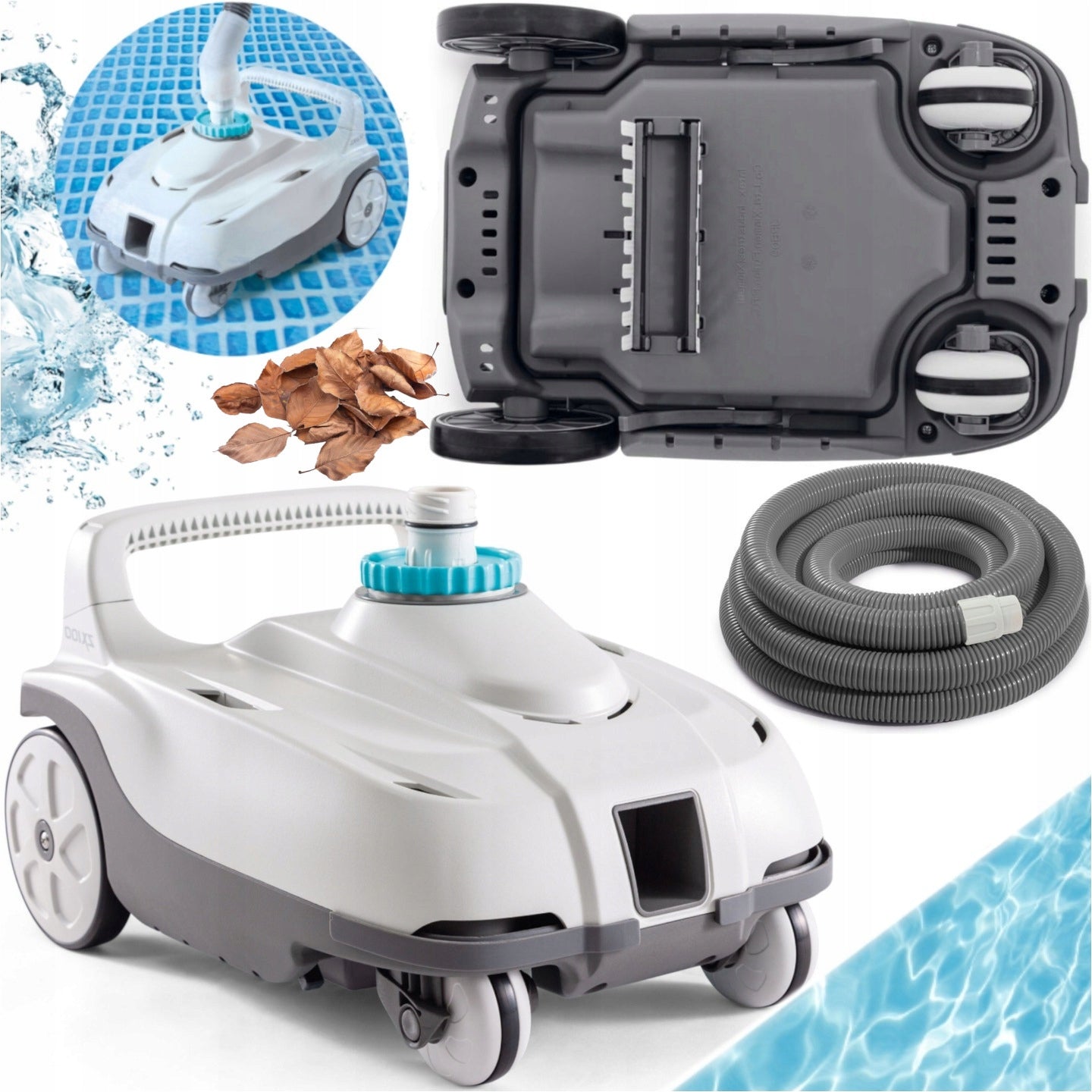 AUTOMATIC ROBOT FOR CLEANING THE BOTTOM OF THE POOL VACUUM CLEANER XL POWERFUL