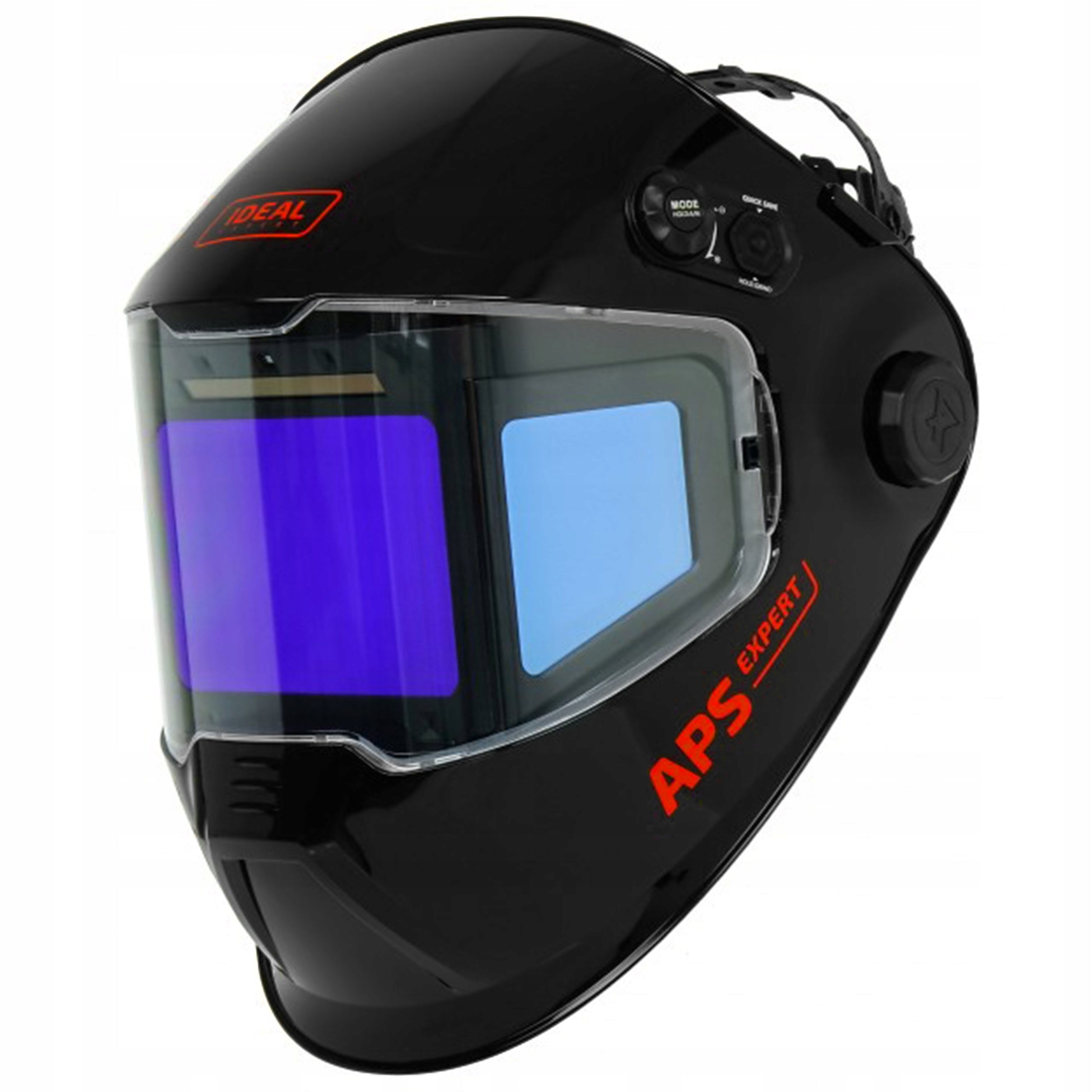 AUTOMATIC VISOR IDEAL APS EXPERT D31 PANORAMIC BLACK 1/1/1/1 LCD Packaging status original