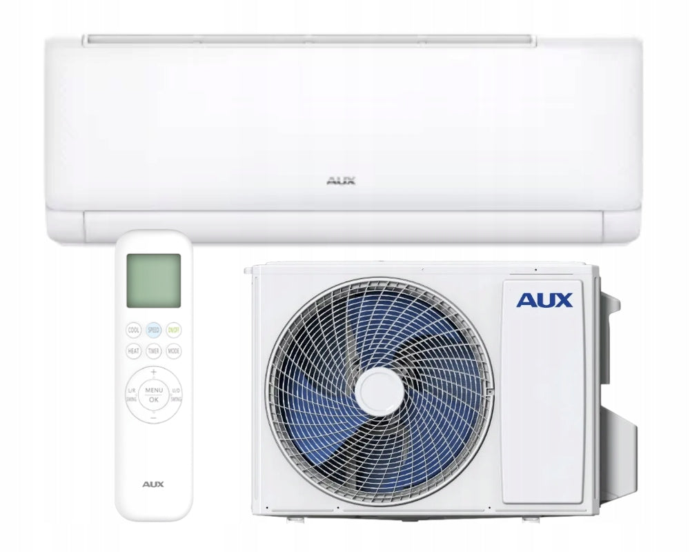 AUX Q-Smart Eco 3,5 kW Wall Air Conditioner for Home WiFi Wi-Fi Wall