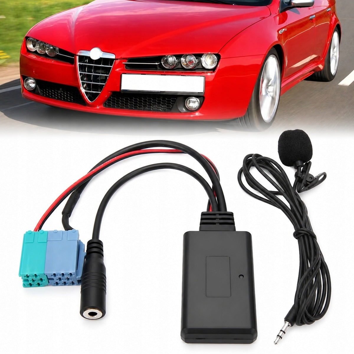 AUX adapter for Renault Scenic and Megane cars with Bluetooth and microphone