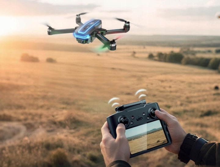 AVIALOGIC G10 GPS drone with 4K camera 2 batteries controller 45min flight Packaging status original