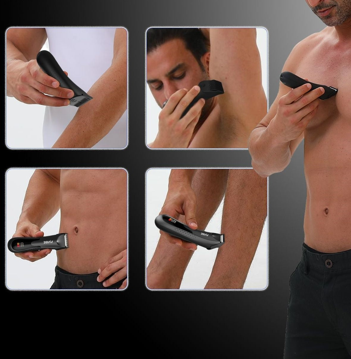 AVIBE Waterproof Shaver for Beard Body Hair Intimate Places EAN (GTIN) 5900009271003