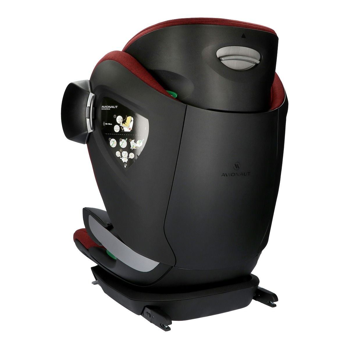 AVIONAUT MAXSPACE AIRFLOW I-SIZE 15-50KG 100-150cm RED MAX.02 Manufacturer code 5907603464909