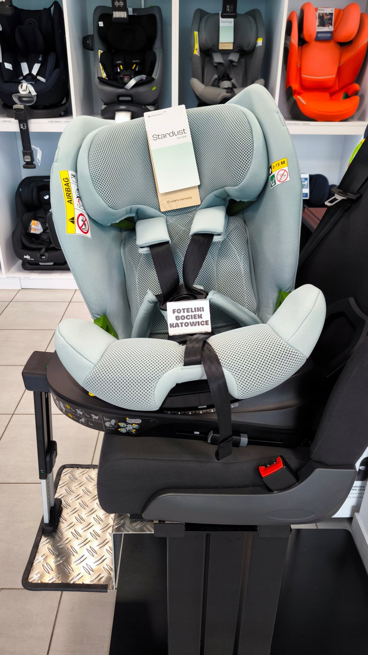 AVIONAUT STARDUST 61-150cm Airflow MINT swivel seat Packaging status original