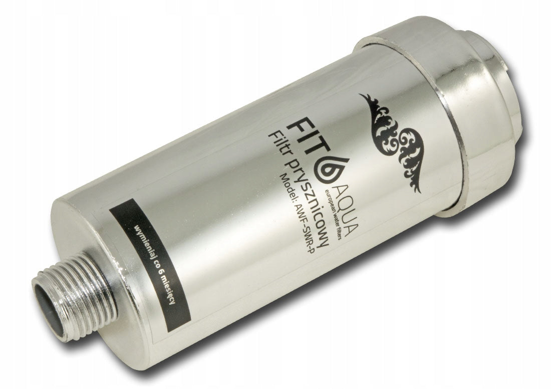 AWF-SWR-P-M : Anti-allergic shower-bath filter (chrome)